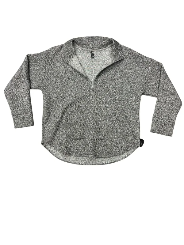 Men's Hoodies with Reinforced CuffsAthletic Sweatshirt Collar By Gapfit In Grey, Size: L Men's Hoodies with Reinforced CuffsAthletic Sweatshirt Collar By Gapfit In Grey, Size: L