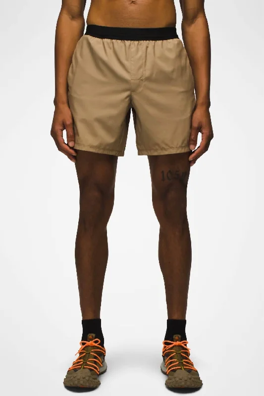 Men's Lightweight Travel and Adventure ShortsIntrinsic Lined Short In Nomad