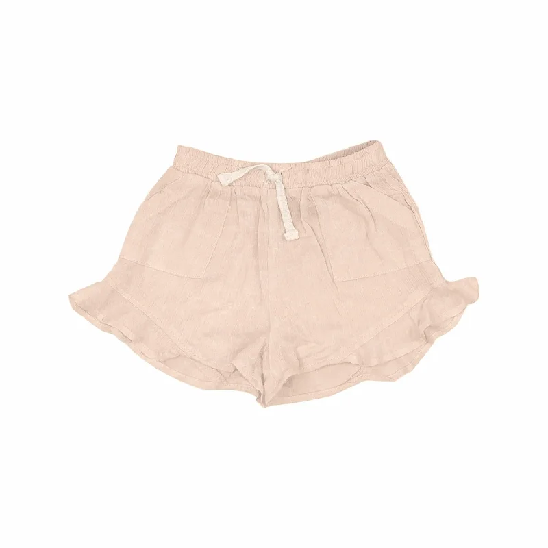 Men's Elastic Waistband ShortsButterfly Shorts In Pink Skies