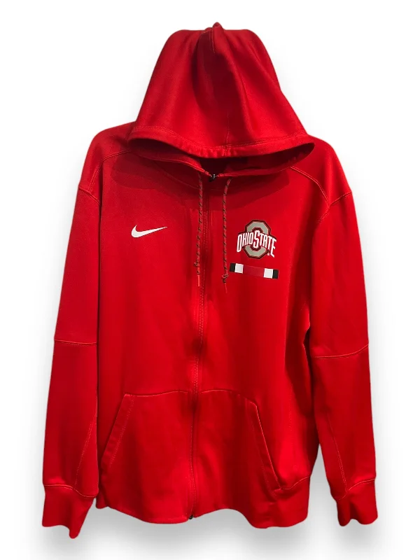 Men's Hoodies for Big and TallSweatshirt Hoodie By Nike Apparel In Red, Size: L