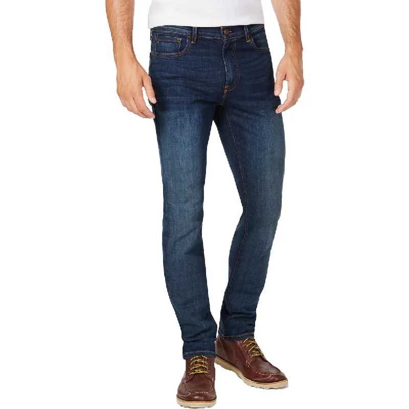 Men's Jeans Made in USAMens Stretch Denim Straight Leg Jeans