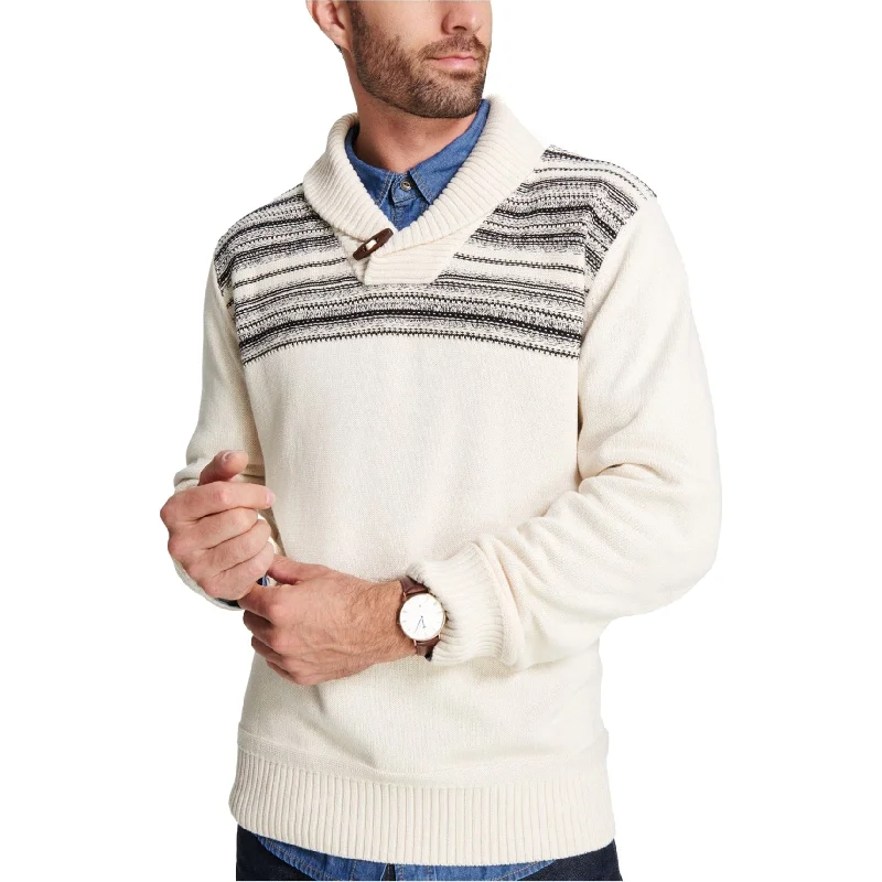 Men's Sweaters with Unique and Custom DesignsWeatherproof Mens Toggle Pullover Sweater, Off-White, Small Men's Sweaters with Unique and Custom DesignsWeatherproof Mens Toggle Pullover Sweater, Off-White, Small