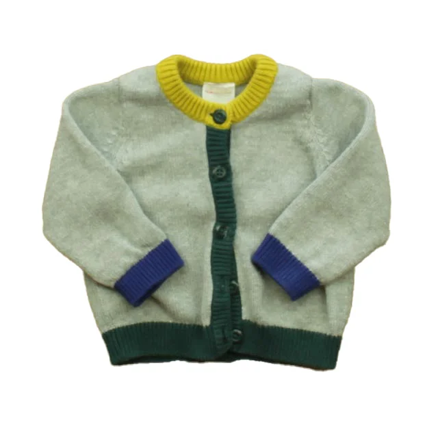 Men's Sweaters with Patch PocketsHanna Andersson Boys Gray Cardigan
