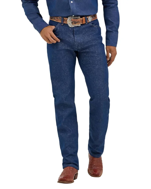 Premium Men's JeansCowboy Cut Original Fit Jeans In Indigo