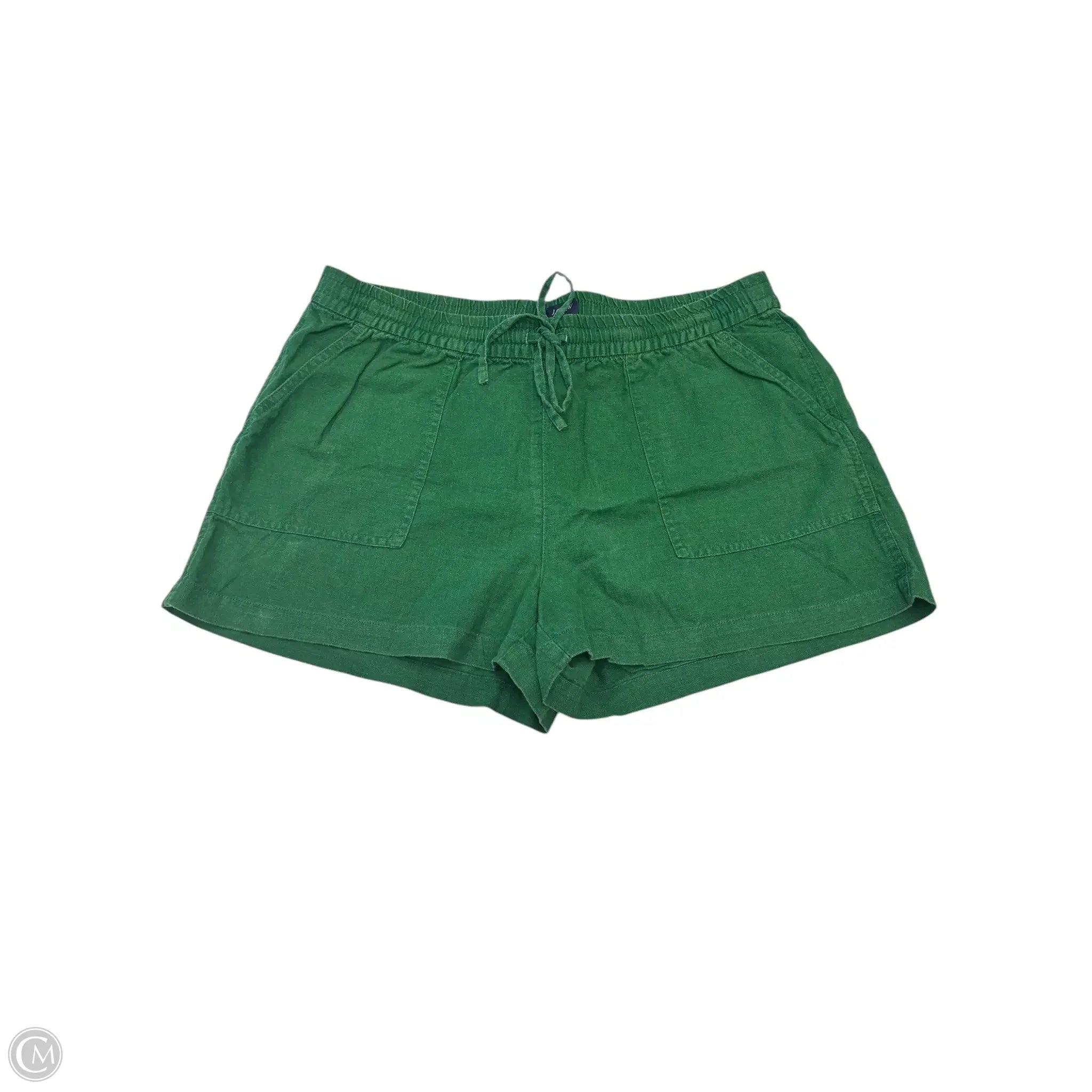 Zip-Up Men's Secure and Multi-Pocket ShortsShorts By J. Crew In Green, Size: 8