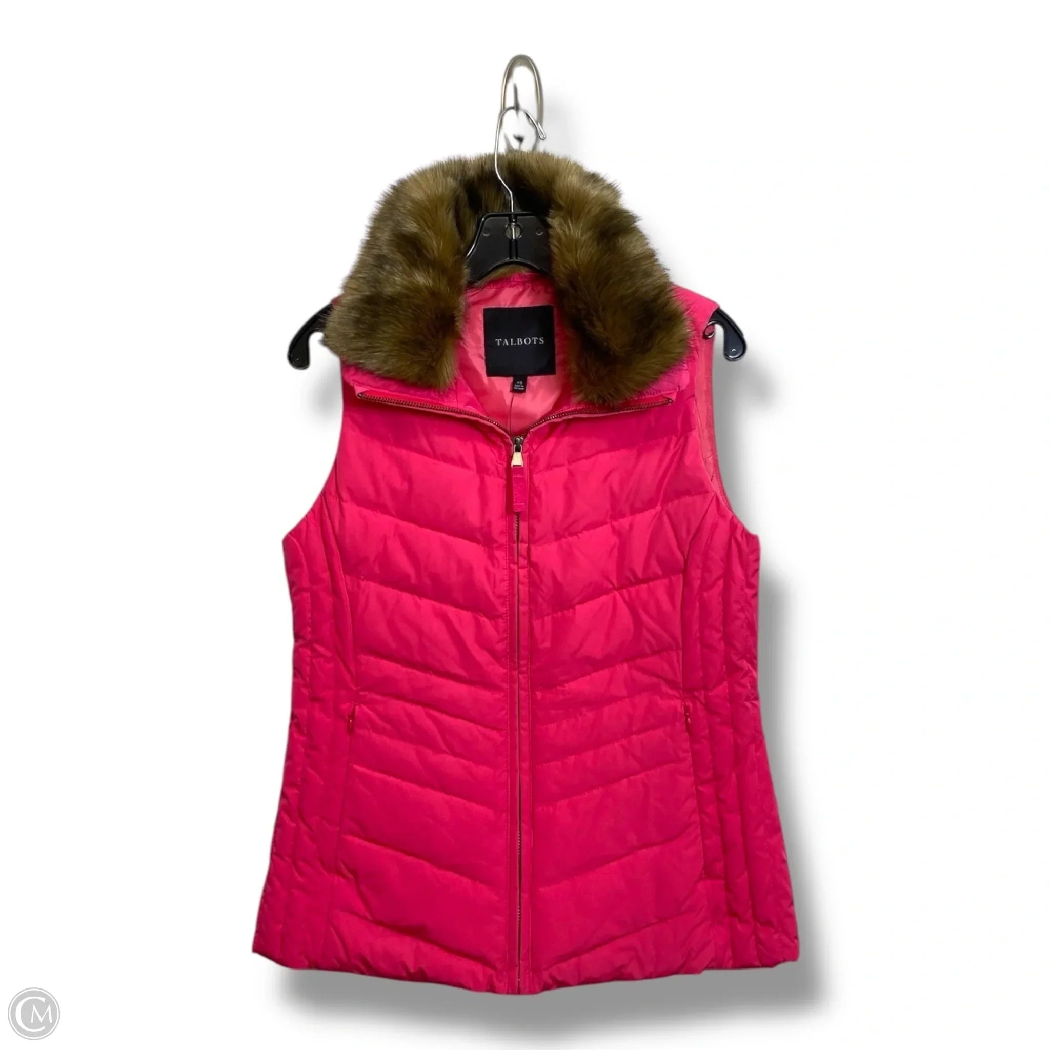 Men's Coats with Synthetic InsulationVest Puffer & Quilted By Talbots In Pink, Size: Xs Men's Coats with Synthetic InsulationVest Puffer & Quilted By Talbots In Pink, Size: Xs