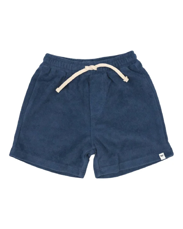 Men's Durable Work ShortsBoy's Assorted Terry Track Short In Denim