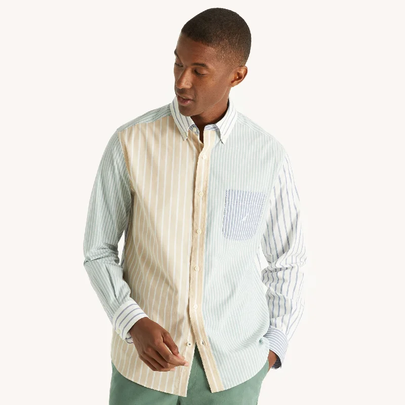 Men's Moisture-Wicking Shirts for All-Day ComfortNautica Mens Striped Shirt