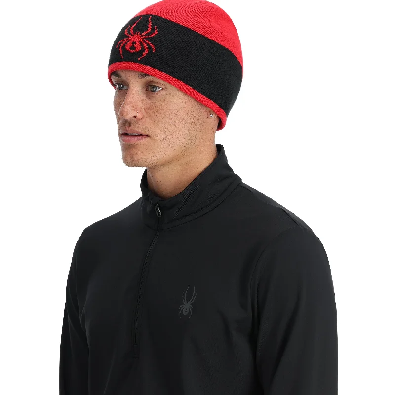 Warm Winter BeaniesMens Shelby - Spyder Red