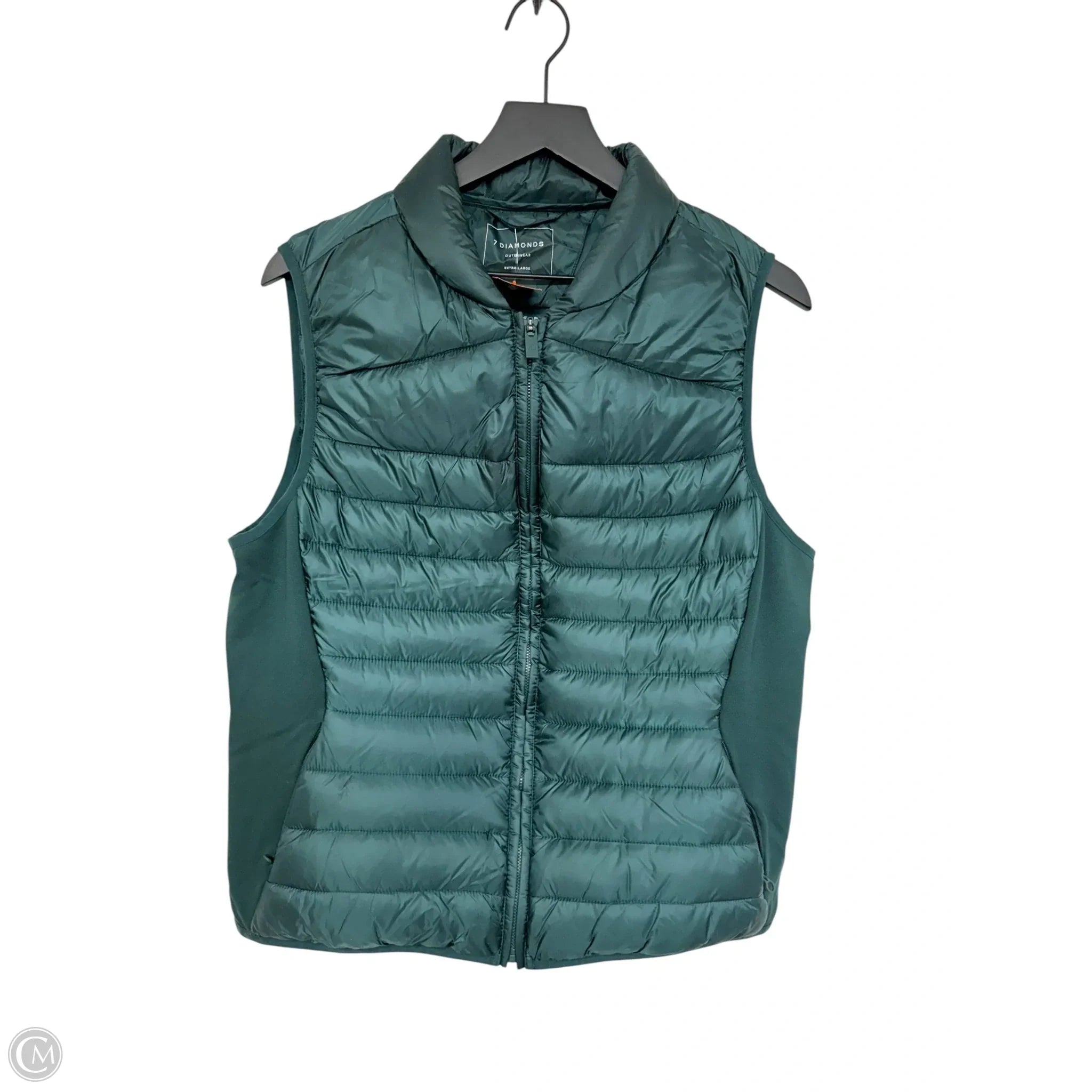 Lightweight Men's WindbreakersVest Puffer & Quilted By Cmb In Green, Size: Xl