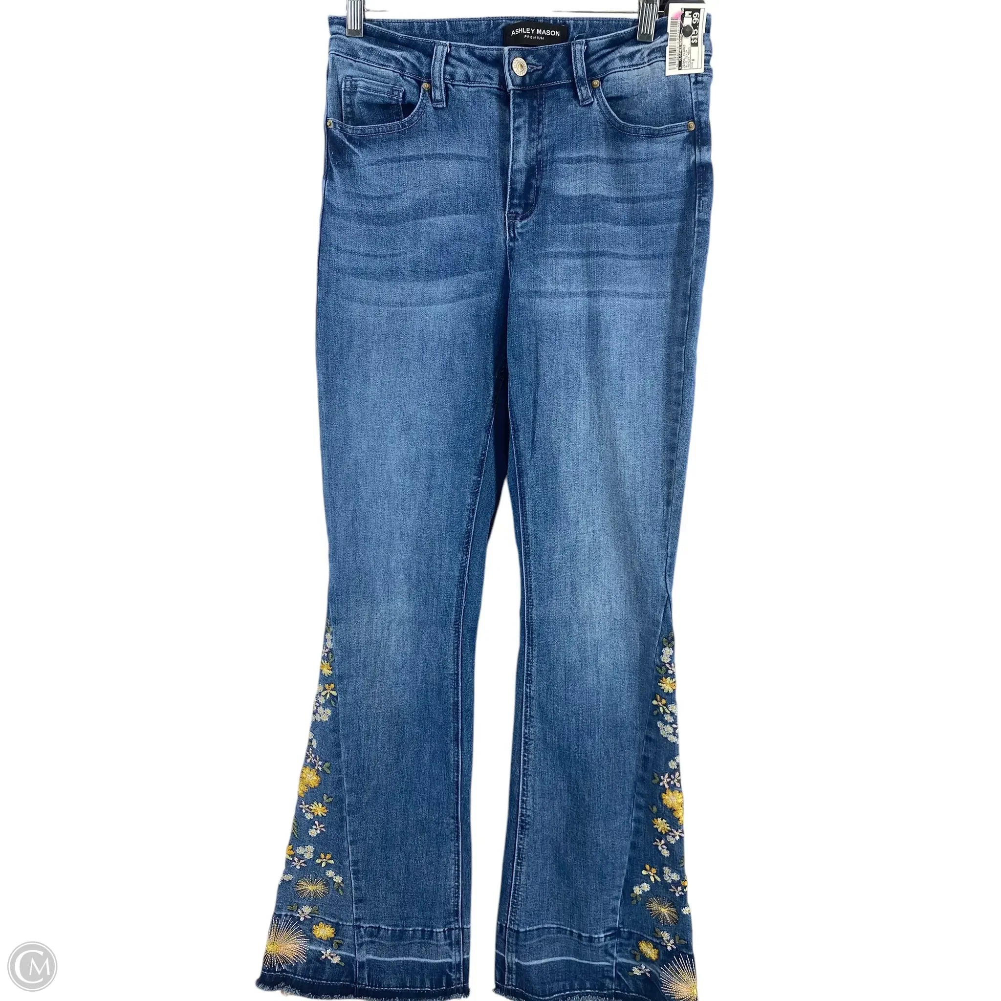 Dark Wash Men's JeansJeans Flared By Clothes Mentor In Blue Denim, Size: 8