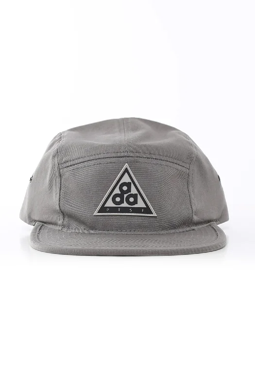 Vibrant Straw HatsAAC (Silver 5-Panel Camp Hat)