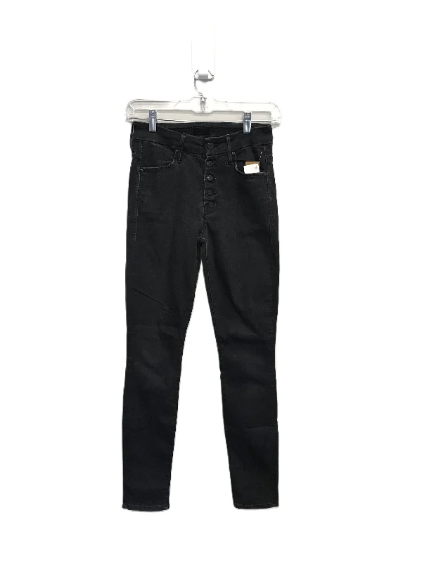 Inexpensive Rip and Tear Men's JeansBlack Denim Jeans Designer By Mother Jeans, Size: 0