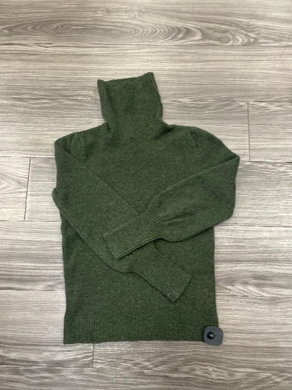 Men's Hoodies for Winter SportsSweatshirt Collar By J. Crew In Green, Size: Xxs