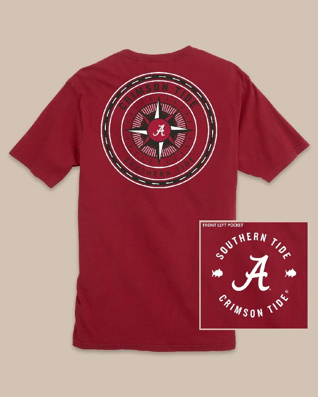 Men's Shirts with Wingtip CollarsAlabama Crimson Tide Gameday Collegiate Compass T-Shirt