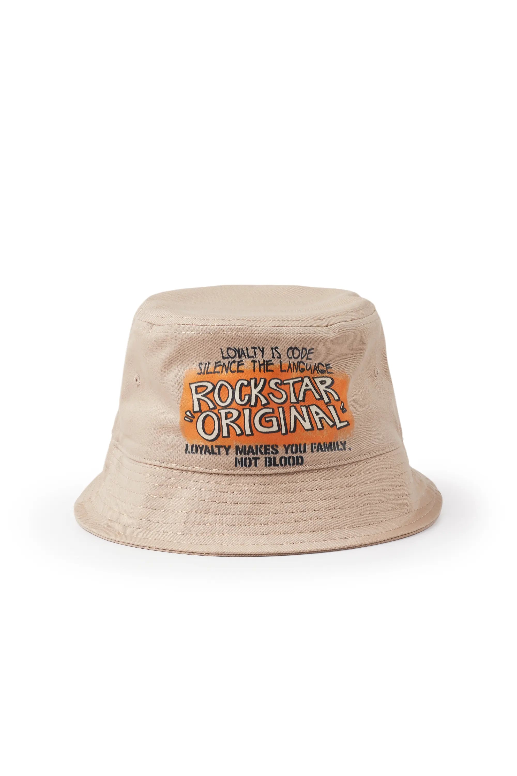 Youth Snapback HatsBeno Khaki Graphic Bucket Hat