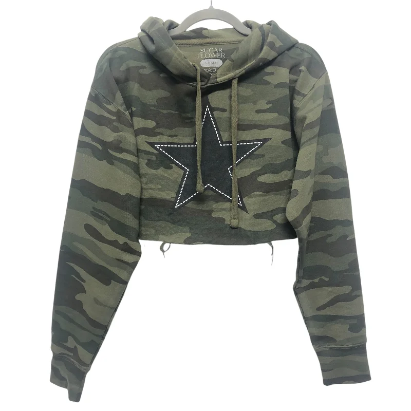 Men's Hoodies with Kangaroo PocketsAthletic Sweatshirt Hoodie By Clothes Mentor In Camouflage Print, Size:S Men's Hoodies with Kangaroo PocketsAthletic Sweatshirt Hoodie By Clothes Mentor In Camouflage Print, Size:S