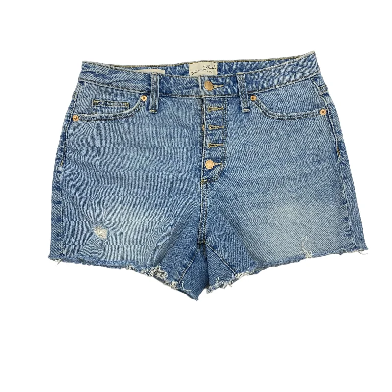 Cotton-Rich Men's Breathable and Soft Casual ShortsBLUE DENIM UNIVERSAL THREAD SHORTS, Size 6 Cotton-Rich Men's Breathable and Soft Casual ShortsBLUE DENIM UNIVERSAL THREAD SHORTS, Size 6