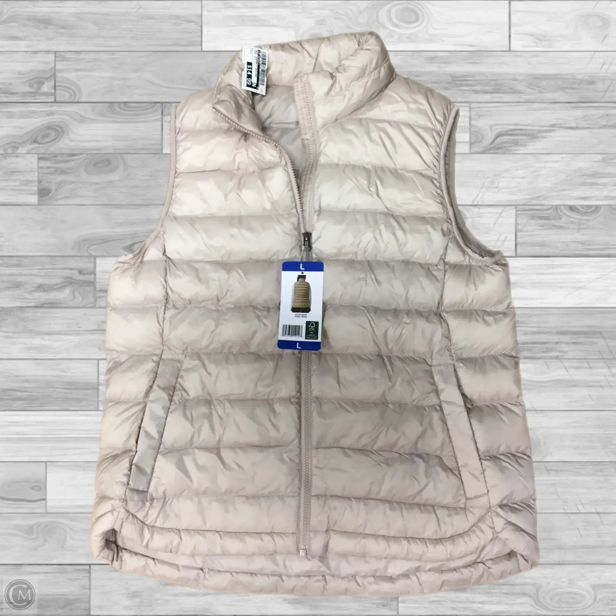 Practical Men's RaincoatsVest Puffer & Quilted By 32 Degrees In Rose Gold, Size: L