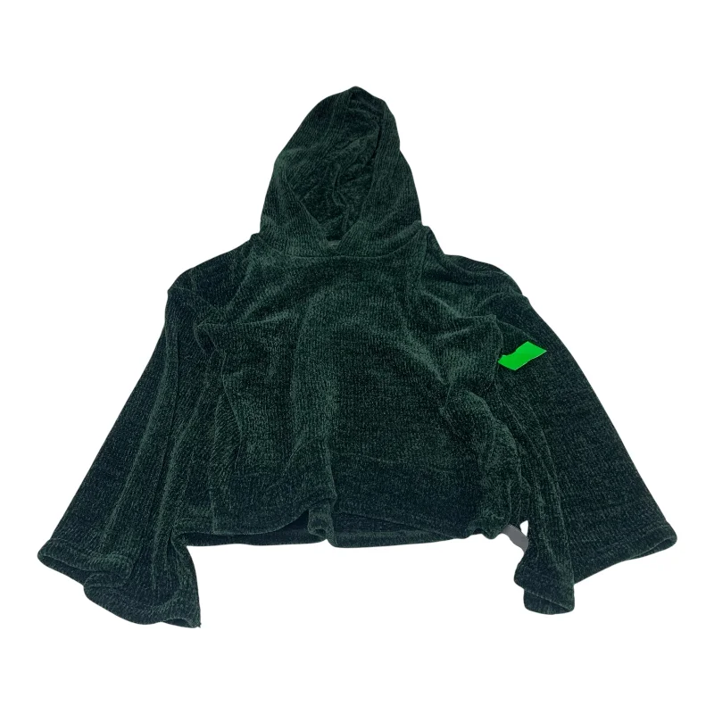 Men's Hoodies for HikingSweatshirt Hoodie By Gilligan And Omalley In Green, Size: M
