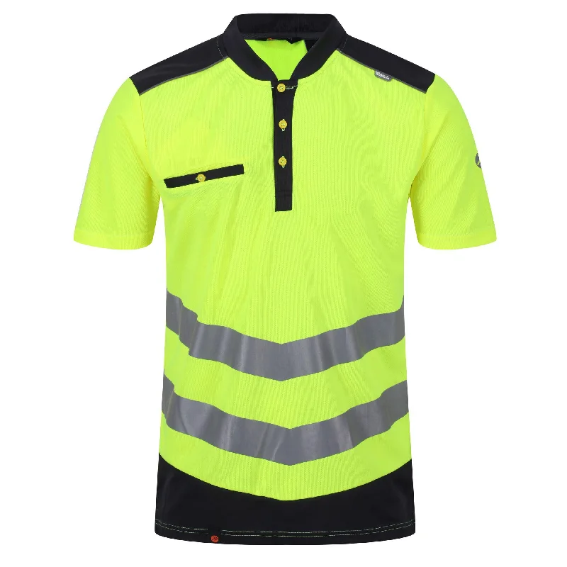 Men's Shirts with Contrast StitchingRegatta Professional Mens Tactical Hi Vis Reflective Polo Work Shirt Men's Shirts with Contrast StitchingRegatta Professional Mens Tactical Hi Vis Reflective Polo Work Shirt