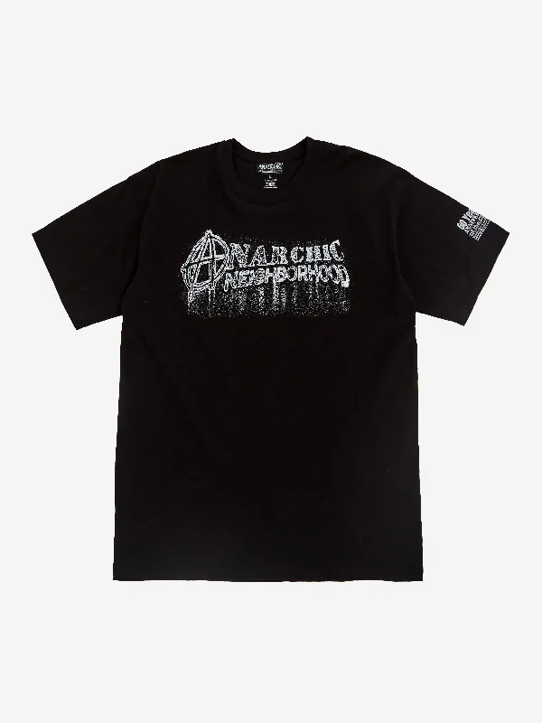 Men's Shirts with Full PlacketsNeighborhood x Anarchic Adjustment Tee Short Sleeve 2 - Black Men's Shirts with Full PlacketsNeighborhood x Anarchic Adjustment Tee Short Sleeve 2 - Black