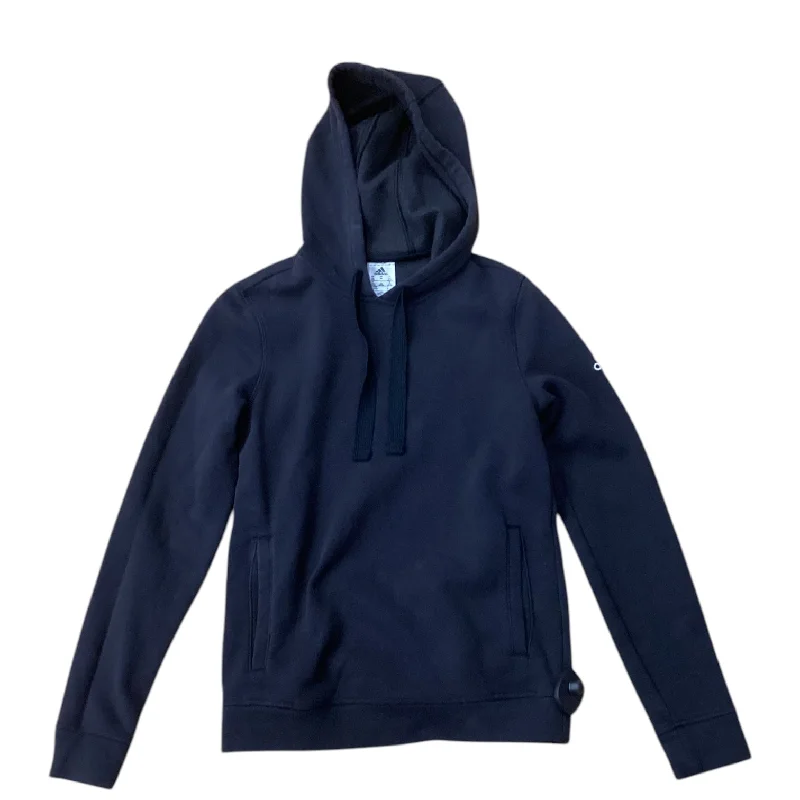 Men's Hoodies with Embroidered PatchesSweatshirt Hoodie By Adidas In Black, Size: Xs Men's Hoodies with Embroidered PatchesSweatshirt Hoodie By Adidas In Black, Size: Xs
