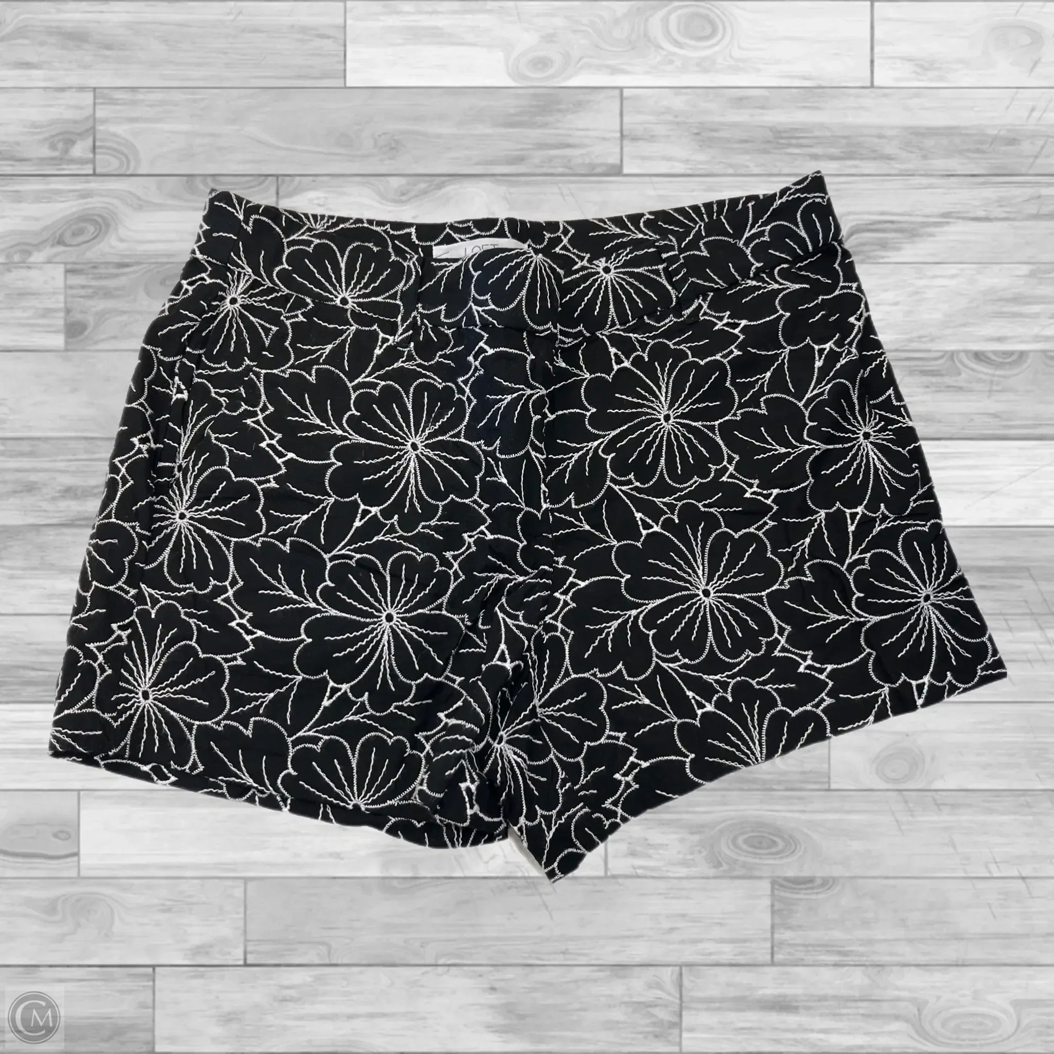 Men's Water-Resistant Swim ShortsShorts By Loft In Black & White, Size: 4