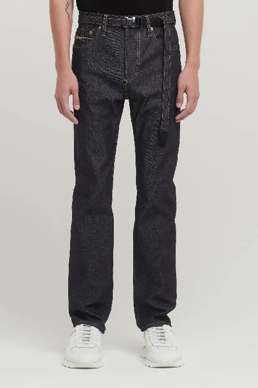 Men's Coats for Tall MenSacai Slim Tapered Denim Pants