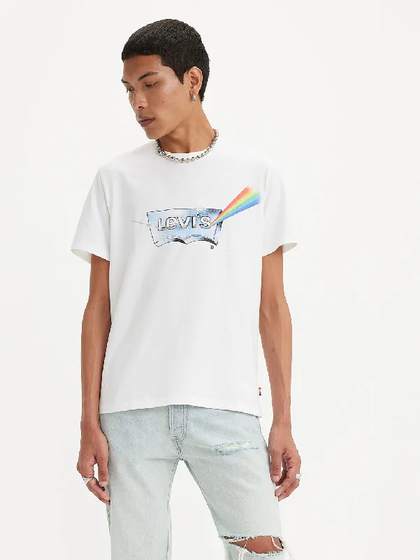 Men's Shirts with Graphic SleevesMen's Brand Logo Crew Neck T-shirt