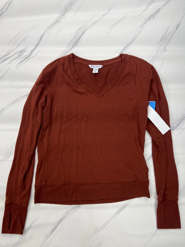 Trendy Men's Patterned HoodiesAthletic Sweatshirt Crewneck By Athleta In Brown, Size: Xs Trendy Men's Patterned HoodiesAthletic Sweatshirt Crewneck By Athleta In Brown, Size: Xs