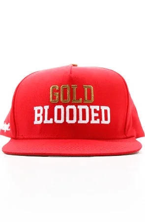 Protective Hard HatsGold Blooded (Red Snapback Cap)