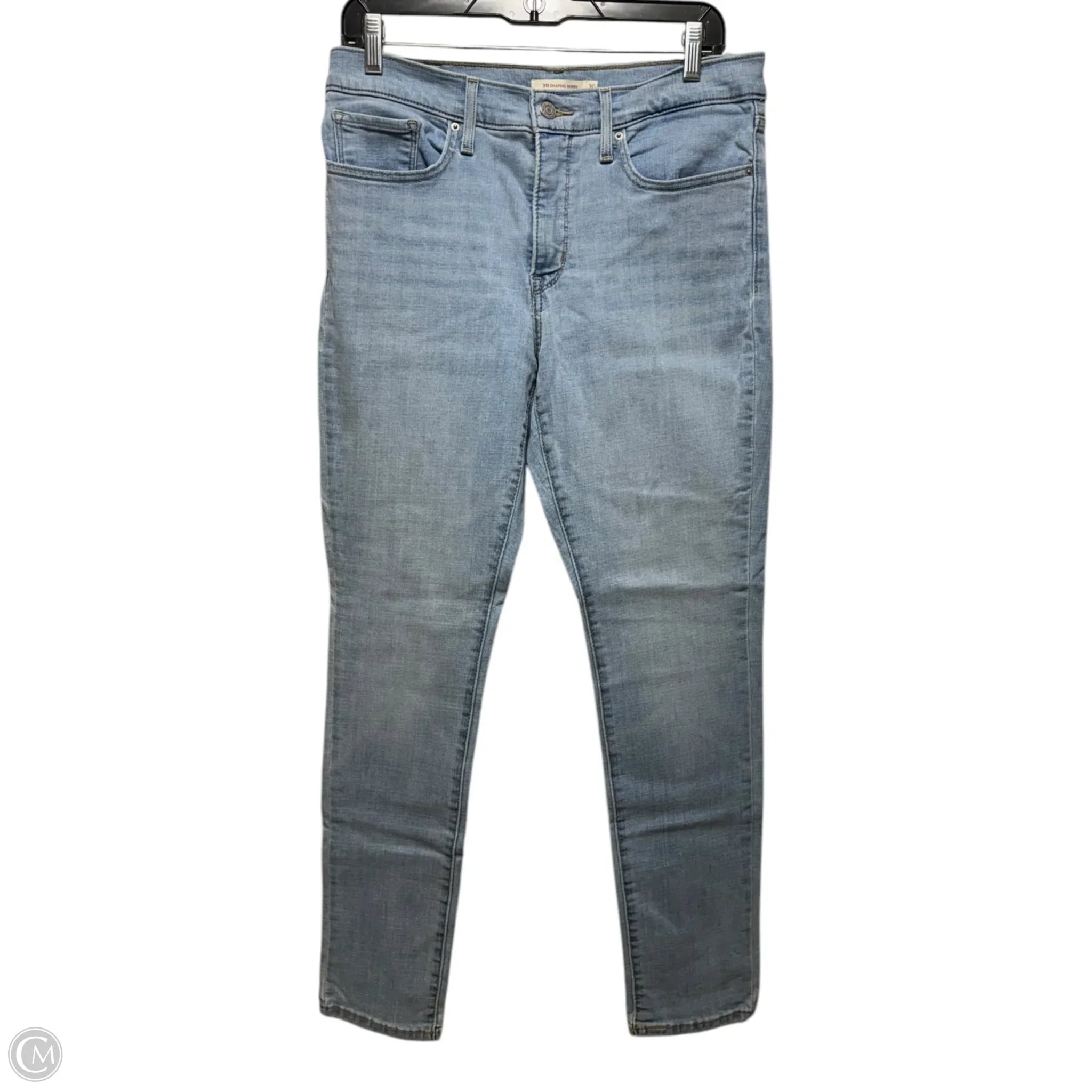 Men's Jeans with Fashionable RipsJeans 311 Skinny By Levis In Blue Denim, Size: 10