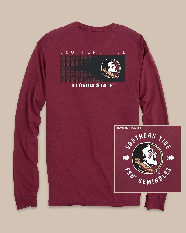 Men's Shirts with Moisture-Wicking FabricFSU Seminoles Gameday Hexagon Gradient T-Shirt