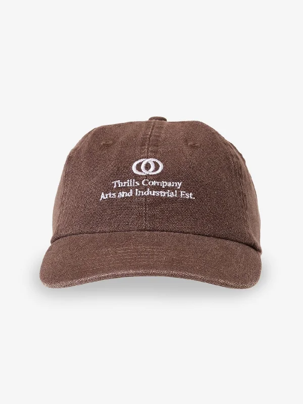 Classic Bowler HatsCortex 6 Panel Cap - Postal Brown