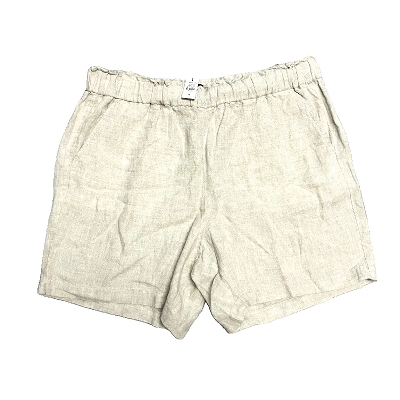 Practical and Stylish Men's Cargo ShortsShorts By Talbots In Tan, Size: 1x