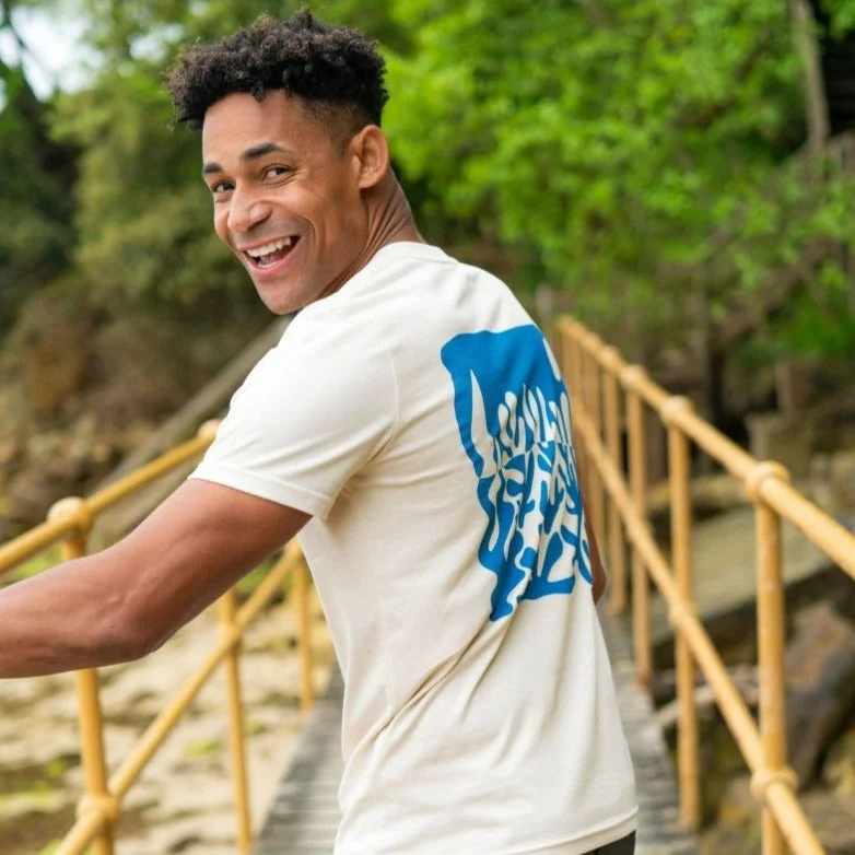 Men's Shirts with Logo EmbossmentsSeascape T-Shirt