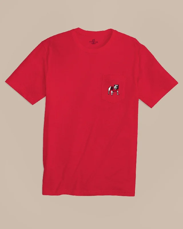 Men's Flowy Shirts for a Relaxed LookGeorgia Bulldogs Gameday Embroidered Short Sleeve T-Shirt Men's Flowy Shirts for a Relaxed LookGeorgia Bulldogs Gameday Embroidered Short Sleeve T-Shirt