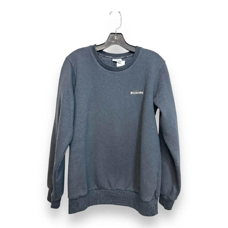 Men's Hoodies with EmbroiderySweatshirt Collar By Columbia In Black, Size: M