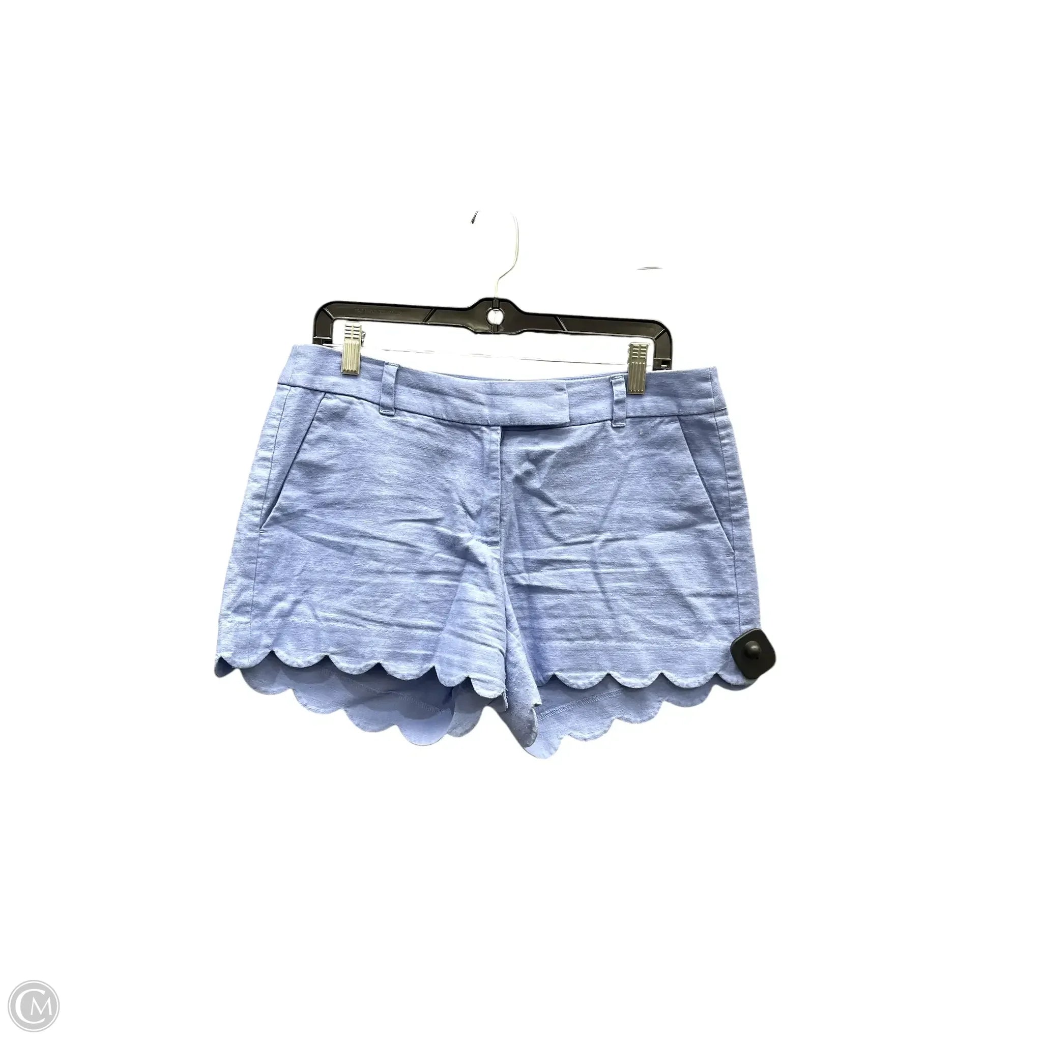 Easy-Care Men's Machine-Washable ShortsShorts By J. Crew In Blue, Size: 8