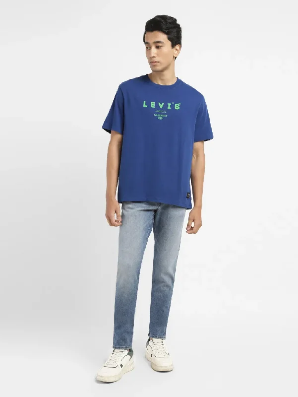 Versatile Men's Tank TopsMen's Brand Logo Crew Neck T-shirt