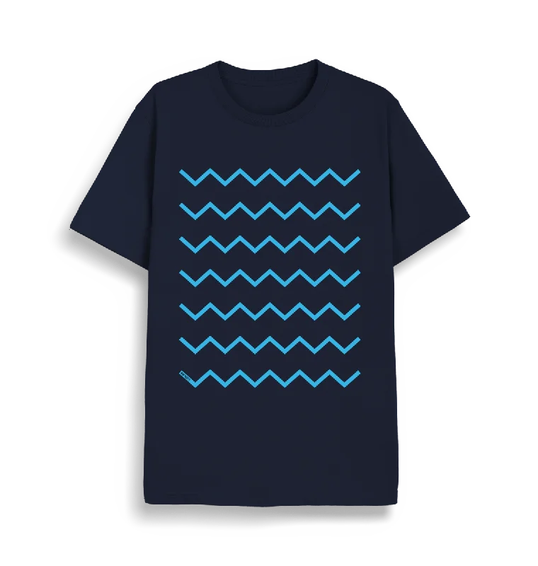 Men's Shirts with Embroidered DesignsMen's Ocean Waves T-shirt