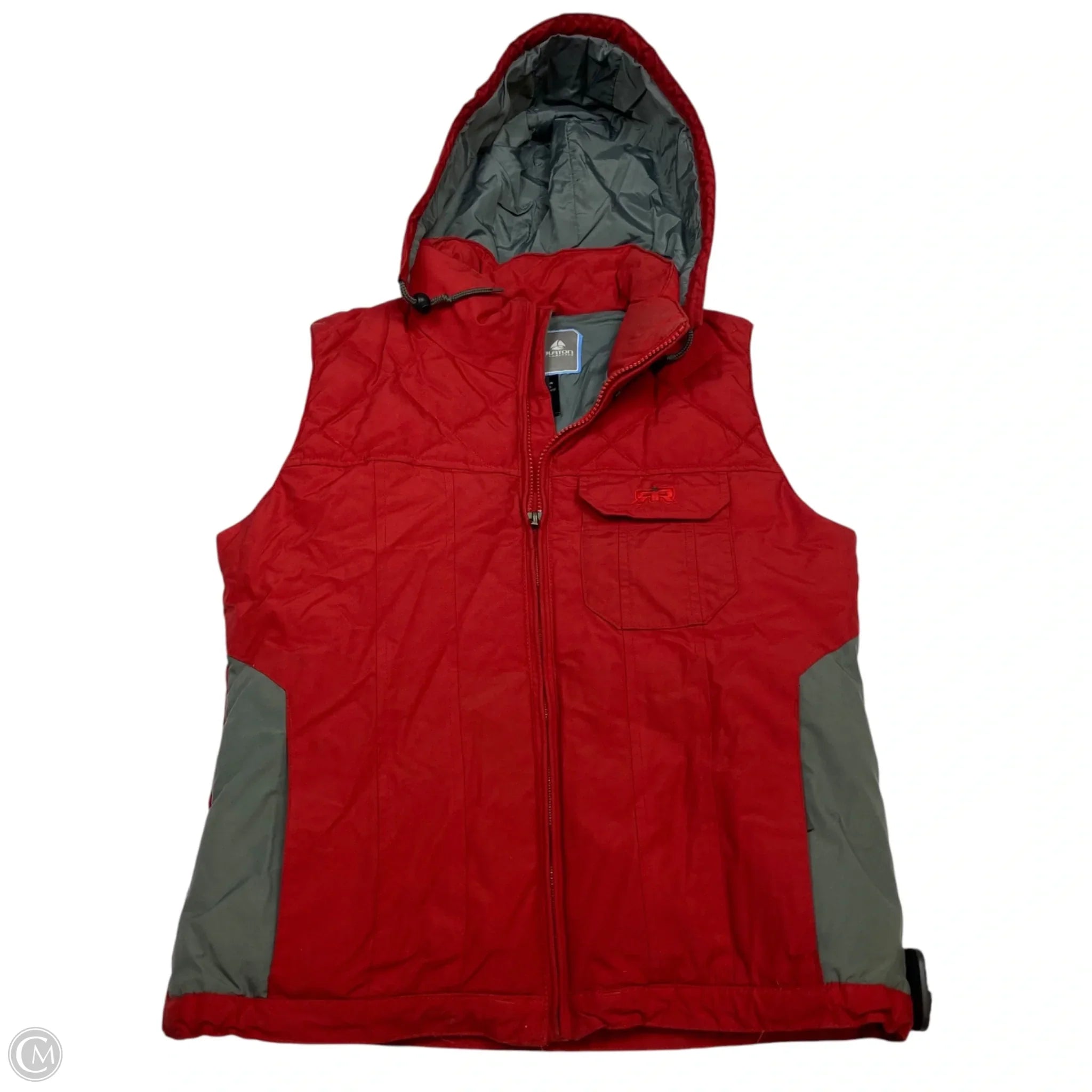 Men's Coats with Contrast StitchingVest Puffer & Quilted By Burton In Red, Size: Xs