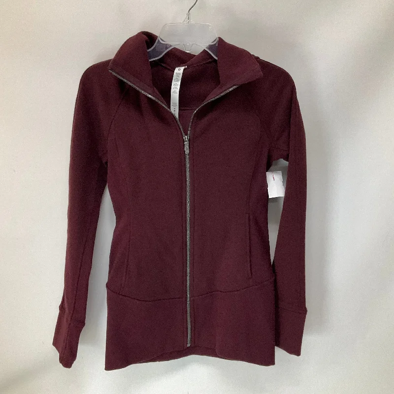 Men's Hoodies for Casual WearSweatshirt Hoodie By Lululemon In Red, Size: 4