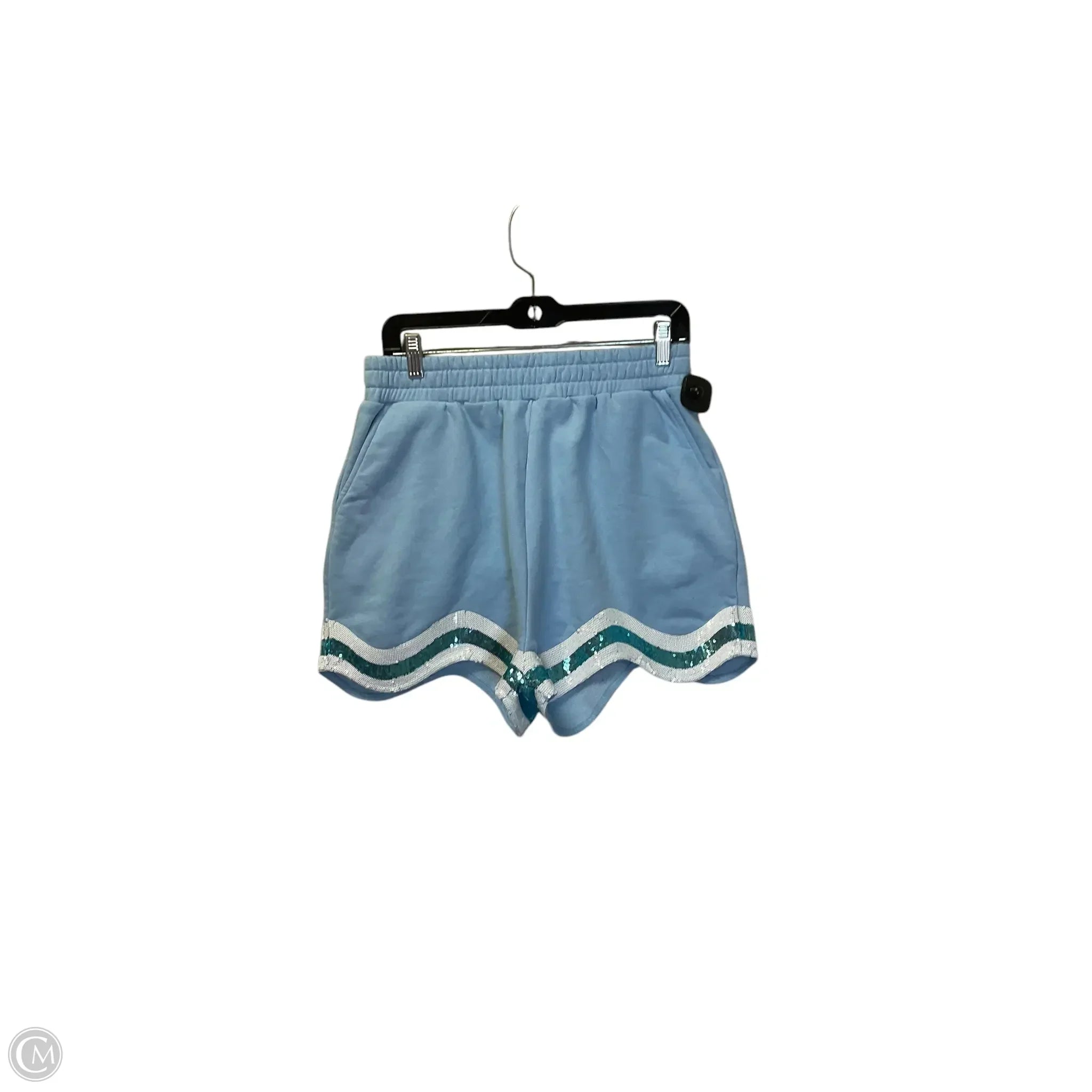 Quick-Dry and Breathable Men's Running ShortsShorts By Cmb In Blue & Brown, Size: L