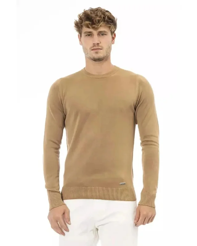 Men's Sweaters with Set-In SleevesFine Ribbed Knit Crew Neck Sweater with Long Sleeves 50 IT Men Men's Sweaters with Set-In SleevesFine Ribbed Knit Crew Neck Sweater with Long Sleeves 50 IT Men