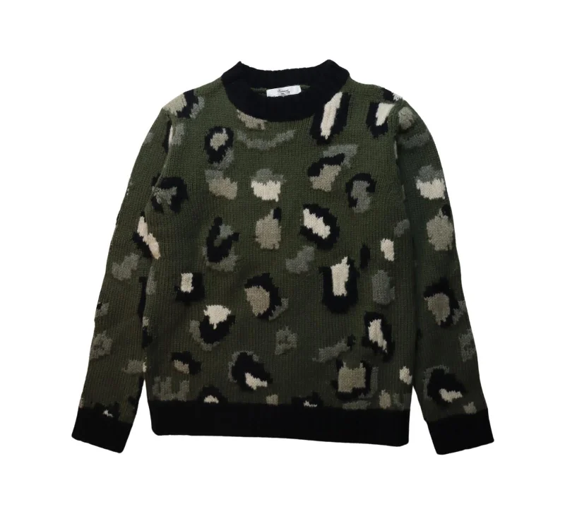 Casual Men's Pullover SweatersBonpoint Knit Sweater 10Y