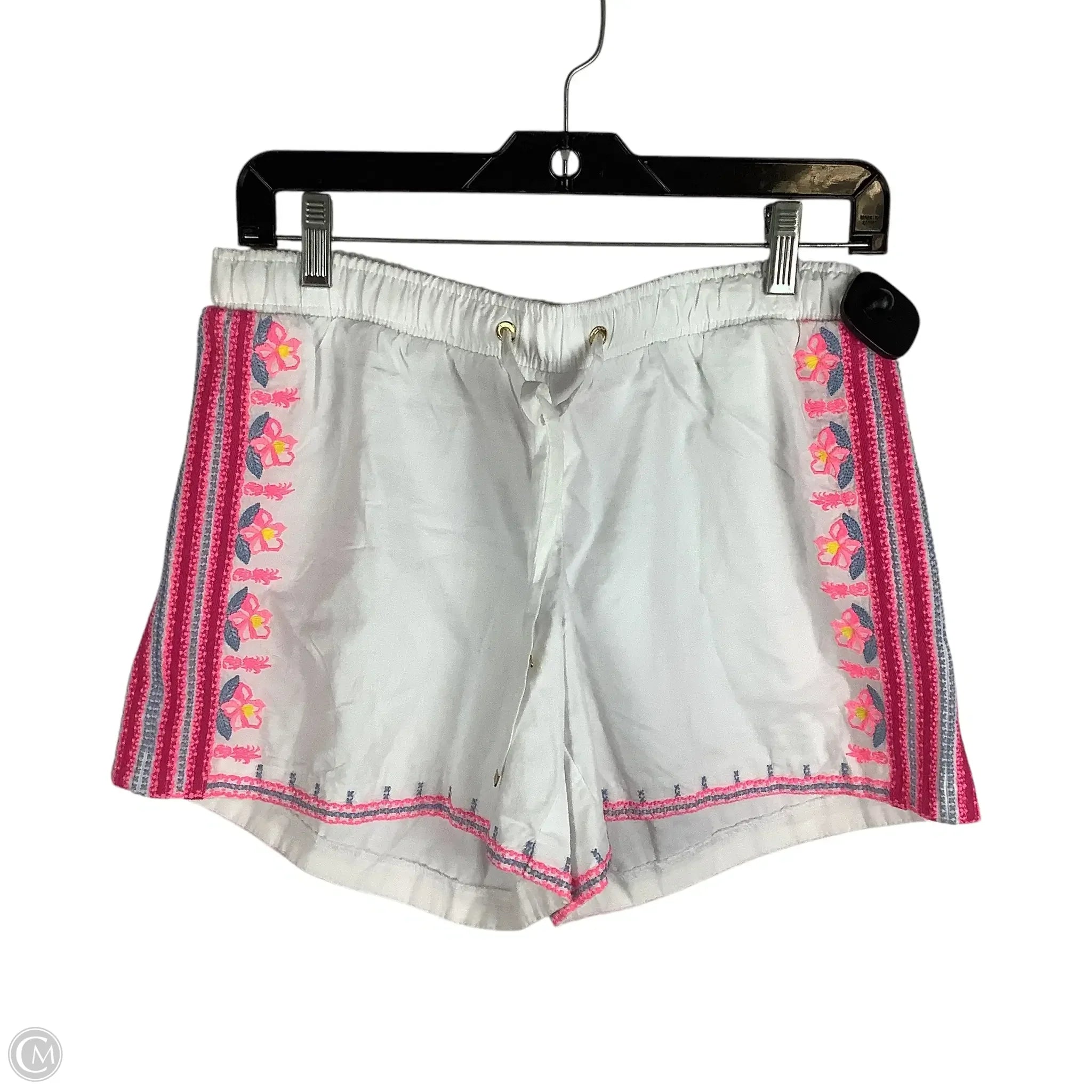 Stylish Men's Chino ShortsShorts Designer By Lilly Pulitzer In White, Size: M