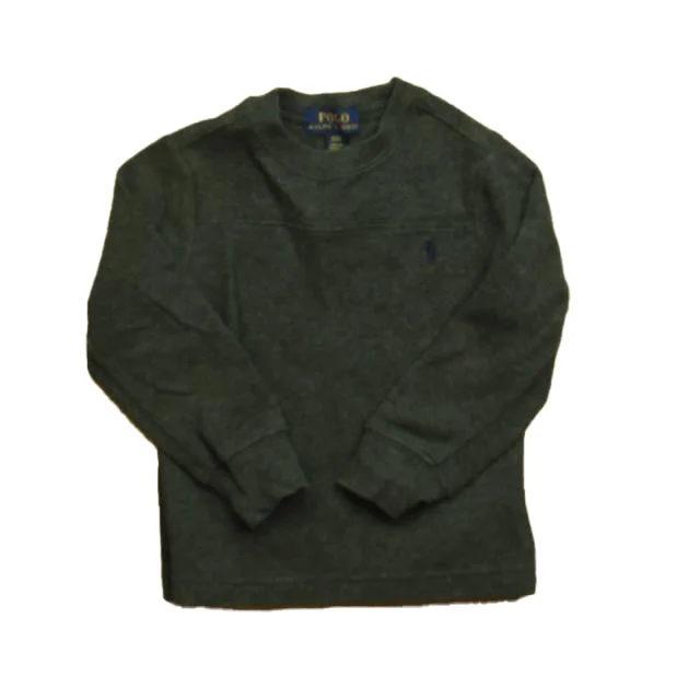 Men's Tennis Shirts for Court ComfortRalph Lauren Boys Gray Long Sleeve Shirt