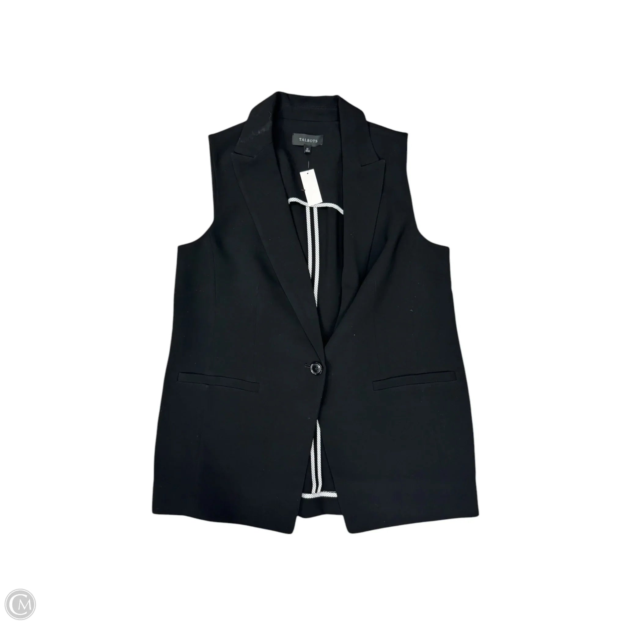Men's Coats for HikingVest Other By Talbots In Black, Size: L